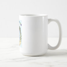 Australian Mist Cat crest mug - flag of Australia