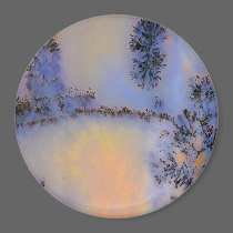 Australian Moss Agate Opus 2 magnets