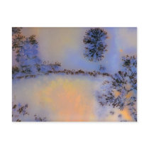 Australian Moss Agate Opus 2 postcards by Rockhound_Gifts Australian Moss Agate Opus 2 postcards