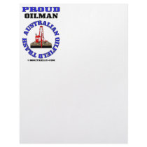 Australian Oil Field Trash,Letterhead,Oil,Rig,Gas