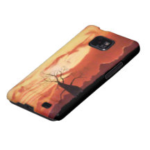 Australian Orange Sunset Samsung Galaxy S2 BT Case Samsung Galaxy S2 Cases