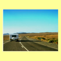 australian outback - caravan postcards
