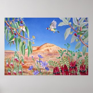 Australian Outback print