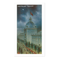 Australian Pavilion business cards
