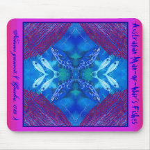 Australian Physalia´s Fishes Mouse Pads