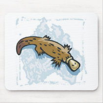 australian platypus design mouse mat