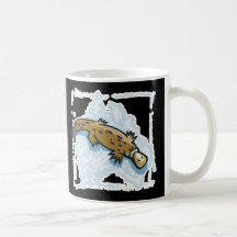 australian platypus design mug