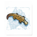 australian platypus design posters by doonidesignsanimals australian platypus design posters