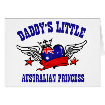 Australian princess designs cards