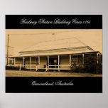 Australian Railway Station circa 1865-Poster