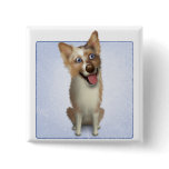 Australian Red Merle Shepherd Pin