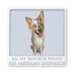Australian Red Merle Shepherd Favorite Magnet