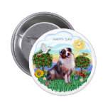 Australian Shepherd 1 Button
