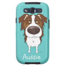 Australian Shepherd - Big Nose Samsung Galaxy S3 Covers