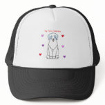 Australian Shepherd Blue Furry Valentine Hat