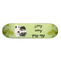 Australian Shepherd - Blue Merle Aussies Rock!! Skateboard Decks