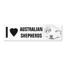 AUSTRALIAN SHEPHERD BUMPER STICKERS