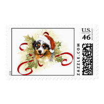 Australian Shepherd Christmas Stamps