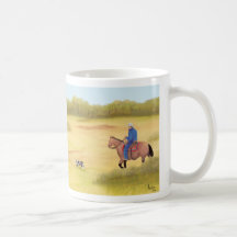 Australian Shepherd ~ Cowboy ~ Morning Ride Mug