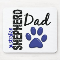 Australian Shepherd Dad 2 Mousepads