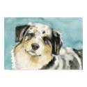 "Australian Shepherd" Dog Art Print by CharlottesWebArt "Australian Shepherd" Dog Art Print