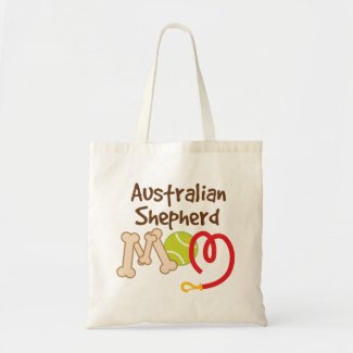 Australian Shepherd Dog Breed Mom Gift Bags
