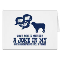 Australian Shepherd Dog Cards