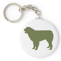 Australian Shepherd Dog Keychain