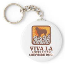Australian Shepherd Dog Keychains