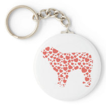 Australian Shepherd Dog Keychains