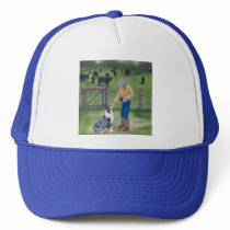 Australian Shepherd ~ End of the Day Trucker Hat