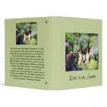 Australian Shepherd Garden Binder