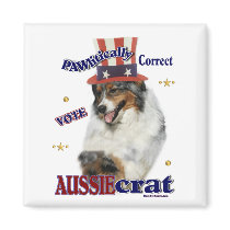 Australian Shepherd Gifts magnets by DogsByDezign Australian Shepherd Gifts magnets