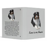 Australian Shepherd Guardian Binder