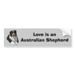 Australian Shepherd Guardian Bumper Sticker