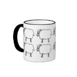 Australian Shepherd Herding Sheep Mug
