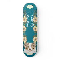 Australian Shepherd - I Love My Red Merle Skate Board Decks