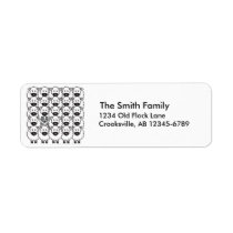 Australian Shepherd in the Sheep Return Address Label