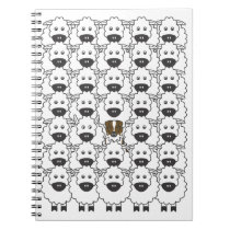 Australian Shepherd in the Sheep notebooks