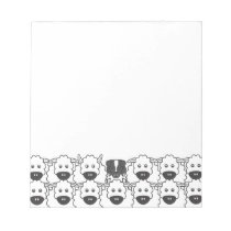 Australian Shepherd in the Sheep notepads