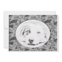 AUSTRALIAN SHEPHERD PERSONALIZED INVITE