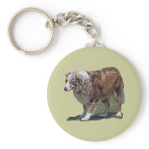 Australian Shepherd Keychain keychains