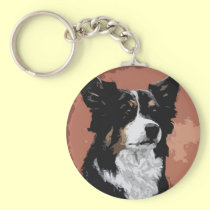 Australian Shepherd keychains