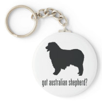 Australian Shepherd Keychain