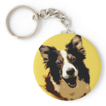 Australian Shepherd Keychain