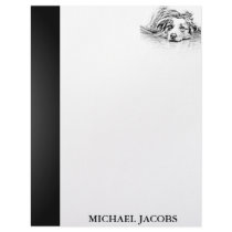AUSTRALIAN SHEPHERD CUSTOM LETTERHEAD