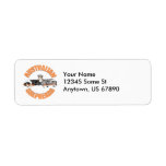 Australian Shepherd Lounging RD Labels