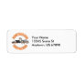 Australian Shepherd Lounging RD Labels