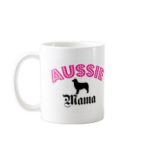 Australian Shepherd Mama Coffee Mugs