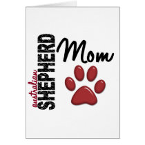 Australian Shepherd Mom 2 Cards